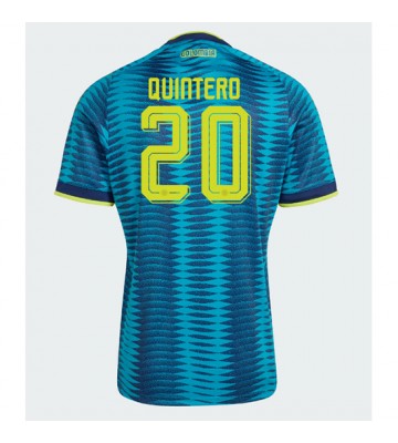 Colombia Juan Fernando Quintero #20 Udebanetrøje VM 2026 Kortærmet